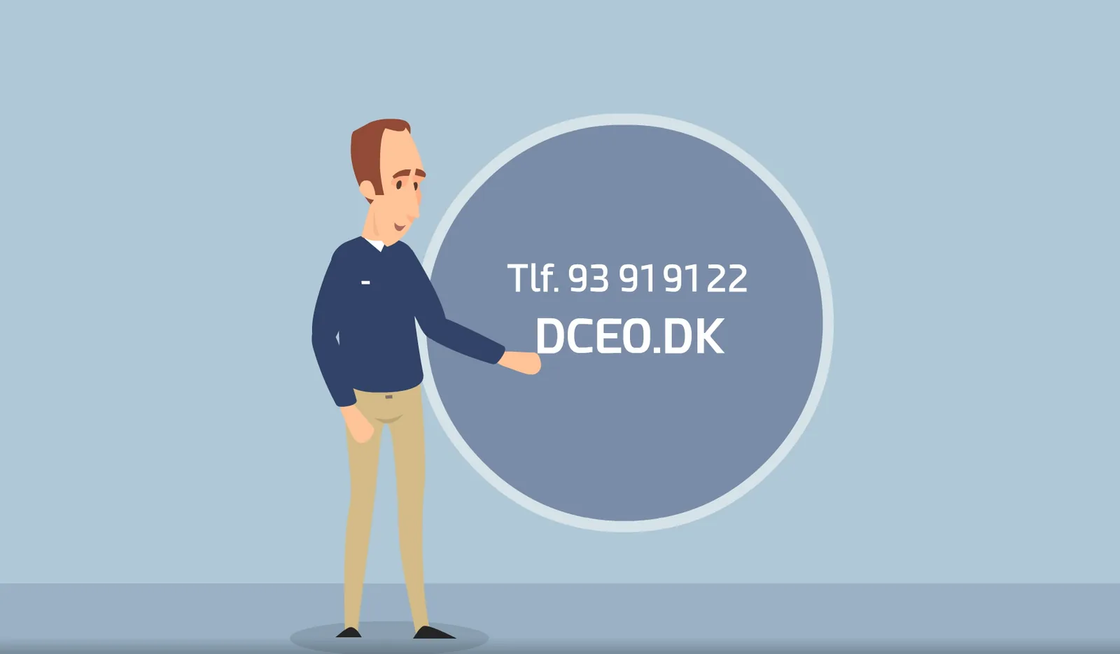 Kontakt DCEO på 93 91 91 22