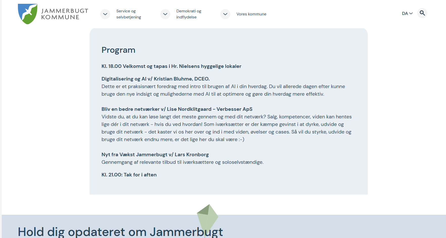 AI rådgivning til virksomheder
